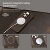 for Magsafe Case for iPhone 15 16 Pro Max Promax 16Pro 15Pro Retro Luxury Genuine PULL-UP Leather Back Cover