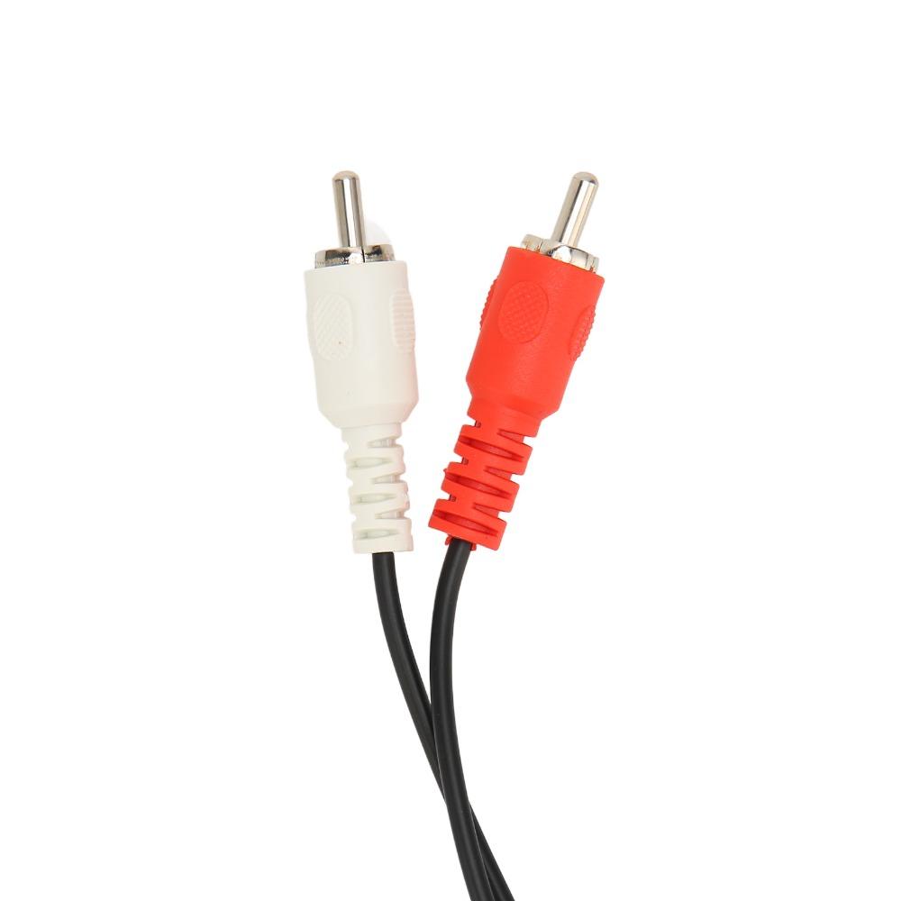 1.5m/4.9ft DIN 7 Pin Female to Dual RCA Male Cable Flexible RCA Audio Cable Home Audio Setup