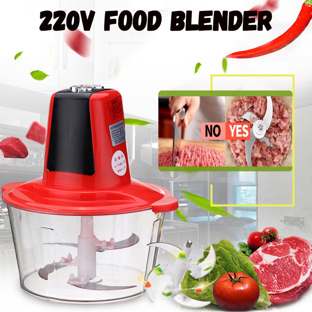 Buy 220V 50Hz 3L 4 Blades Multifunctional Electric Food Chopper Meat