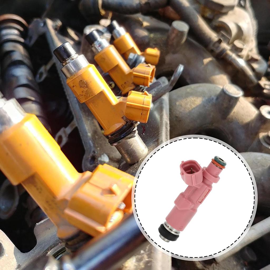 4 Pcs No.23250-75080 Fuel Injector for Toyota Tacoma 2.7L 2000-2004 for Toyota 4Runner 2.7L 1998-2000