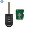 3-Tasten-Fernbedienung mit 433 47 Chip für Honda G Modelle mit geradem Schaft