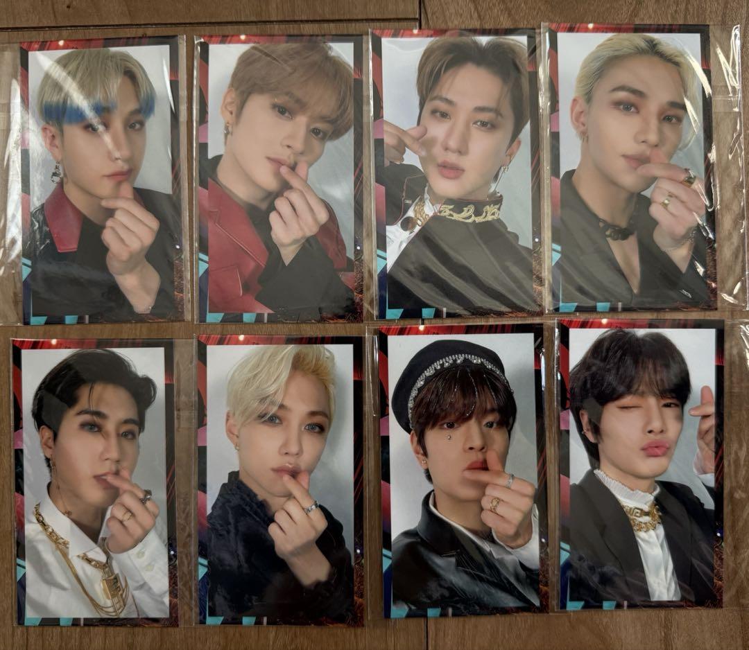

[USED] Straykids CIRCUS Standard Edition Trading Cards Complete Set of 8