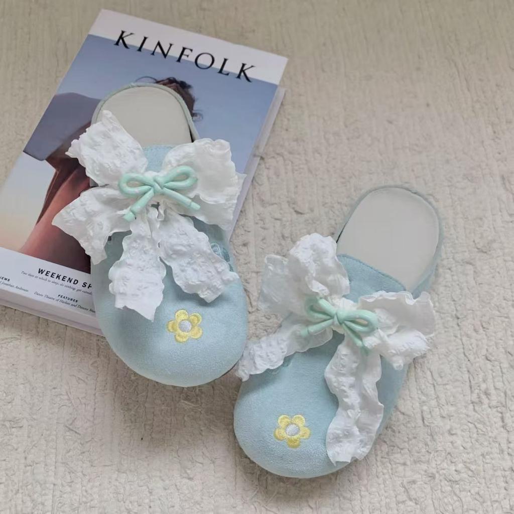 Xiaoxiangfeng summer skirt shoes women's new bag head half slippers women's versatile one-pedal lazy shoes