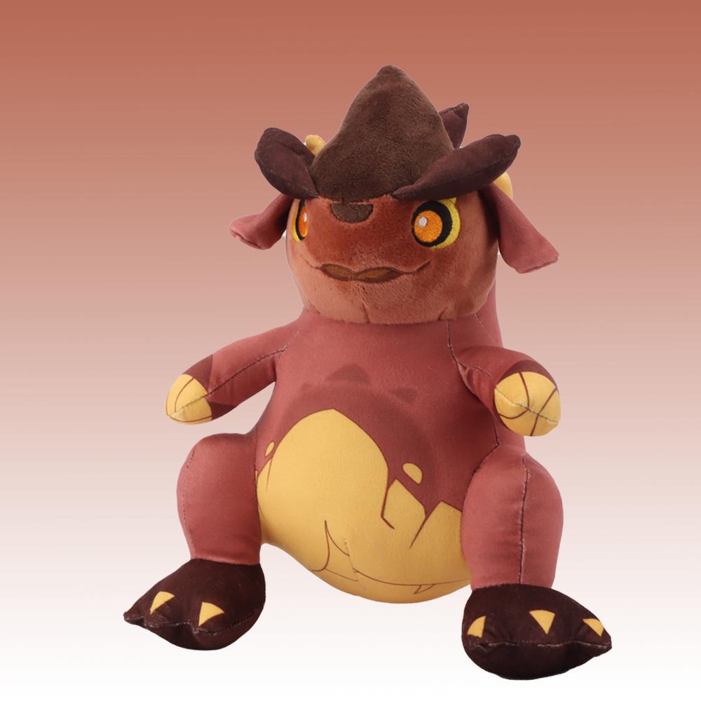 Kawaii Cartoon Natla Baby Tepetlisaurus Plush Toy Around Genshin Impact Game Character Plush Exquisite Stuffed Toy Kids' Gift