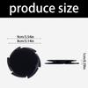 2PCS High Adhesion Suction Cup Pad Silicone Grip Disc Secure Phone Holder Base Mounting For Most Car Dashboard Designs