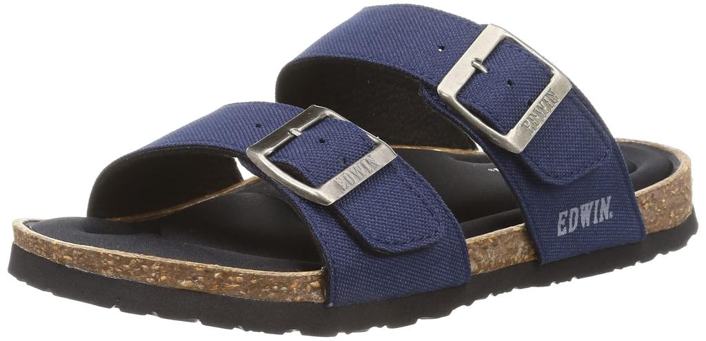 Edwin EW9062 Navy Size cm Men's Sandals, 27.0 (505)