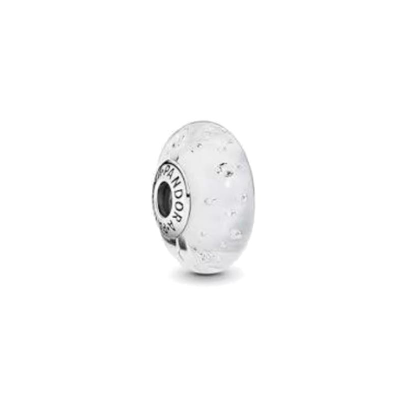 Pandora Daily decorative neckpiece, white bubble