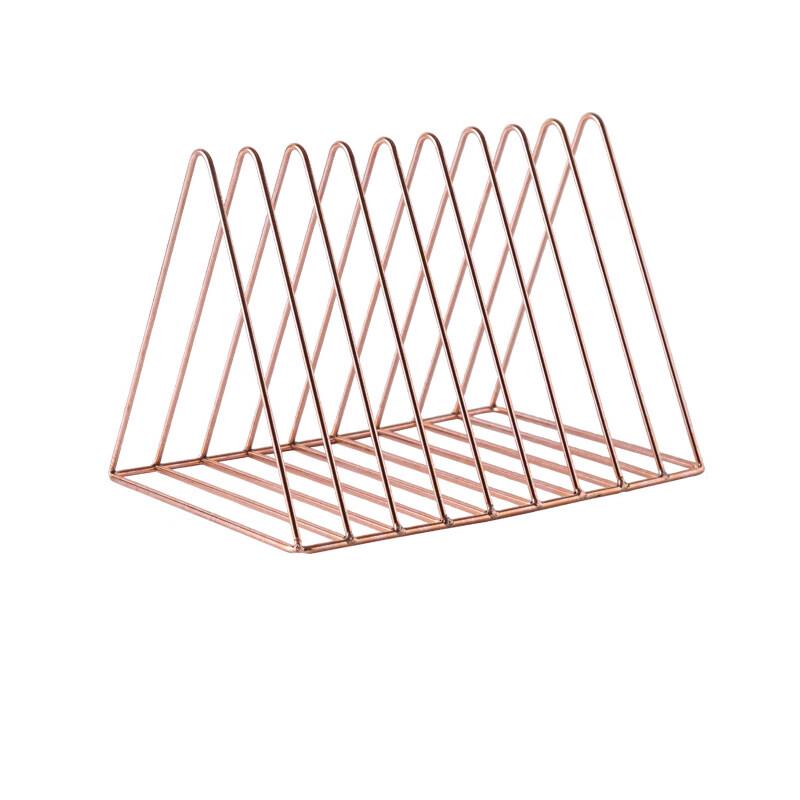 Metal Triangle Bookend