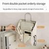 Multifunctional Hanging Storage Bag Freestanding Design with Pockets Wall-Mounted Organizer Large Opening Space Saving