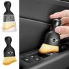 1Pcs Car Emblem Cleaning Soft Brush Dust Remover Tool For MINI E90 COOPER S JCW R55 R56 R60 R61 F54 F55 F56 F57 F60 One R50 W2