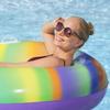 Bestway diameter rainbow colored swim ring for adults 36352 1.05m