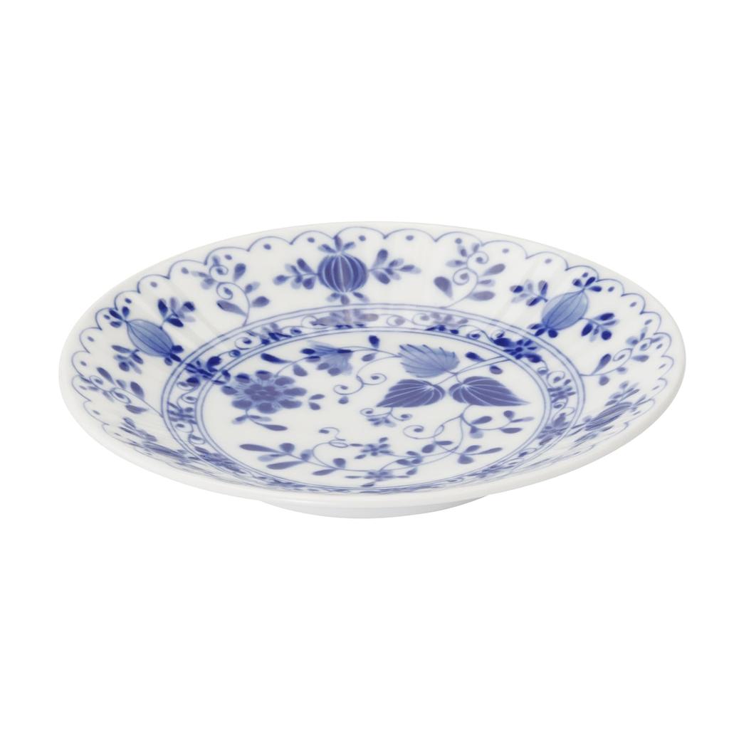 Mino ware plates and side set of approximately 17cm in microwave and dishwasher Romance Onion made in product number plates, 5, diameter, safe,