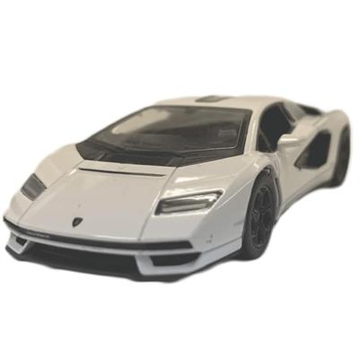 Lamborghini Countach White KINSMART Pullback Diecast Car 138 LPI800-4