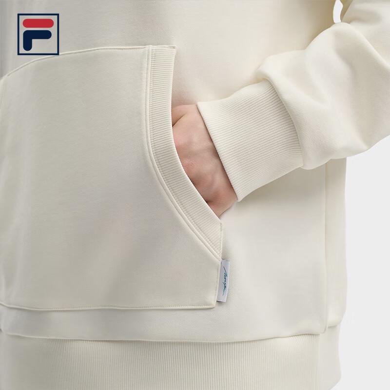 FILA Unisex Hooded Loose-Fit Sweatshirt