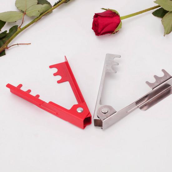 Instrument de dezipare pentru tulpina de trandafir, frunze de spini, instrument de dezipare, fiabil, manevrabilitate ușoară, folosit pe scară largă, dispozitiv profesional pentru îndepărtarea spinilor, accesorii de grădină.