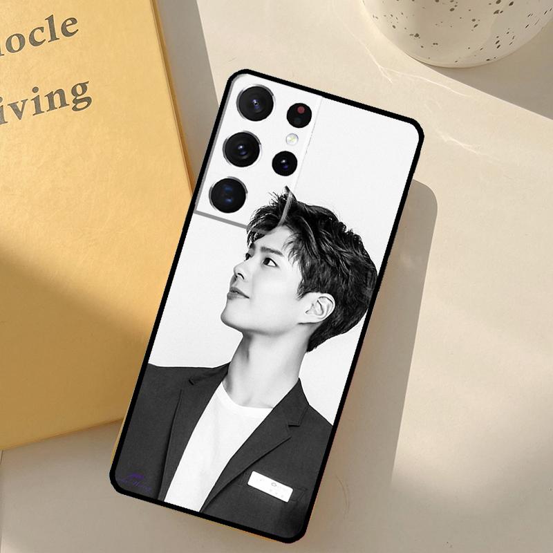 Park Bo Gum Korean Actor Star Phone Case For Samsung Galaxy S24 Ultra S20 S21 S22 S23 S25 S9 S10 Plus S25 FE Cover Shell