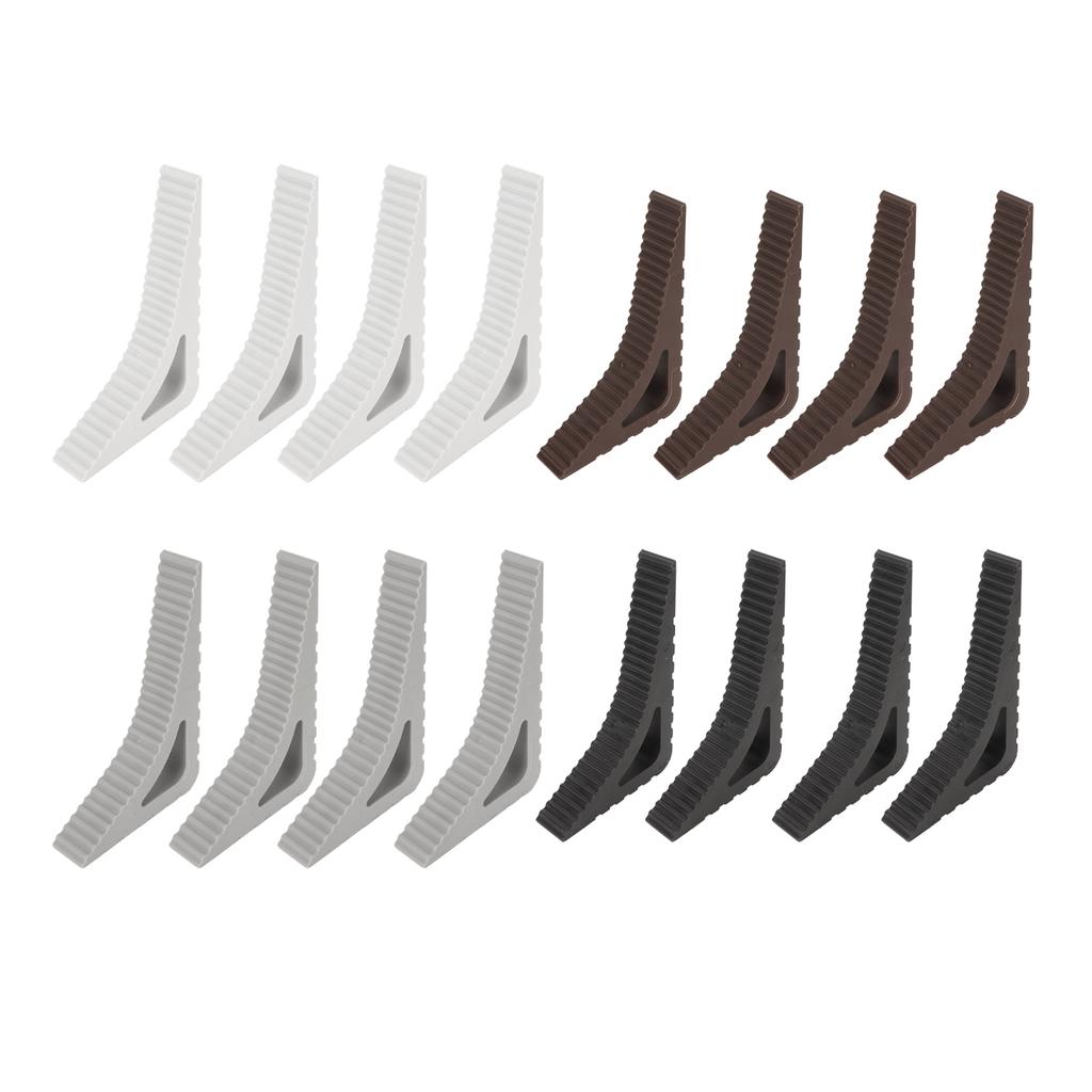 4pcs Door Handle Stopper Multipurpose Prevents Collision  Thickened Door Wedge Stopper for Doo