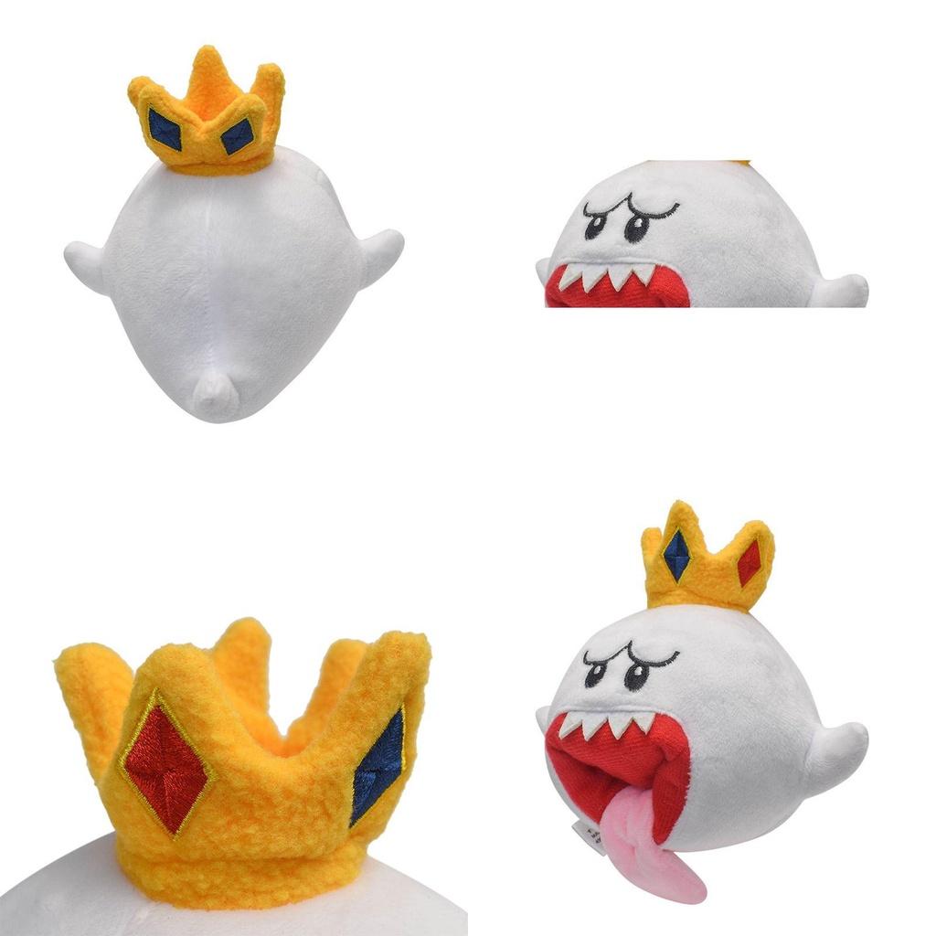 Cute 17cm Super Mario King Boo Plush Toy Stuffed Doll