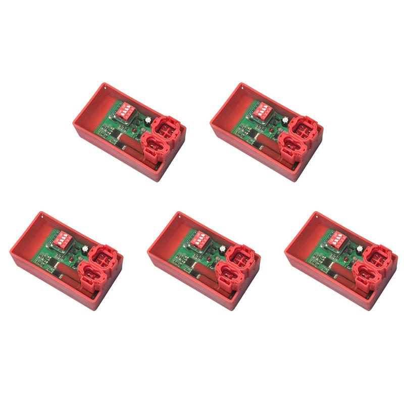 

5X 6Pin AC CDI Racing Motorcycle Lgnition Switch Modified Ignition Switch GS150/GSC175 For GY6/CB150/CB200DC червоний
