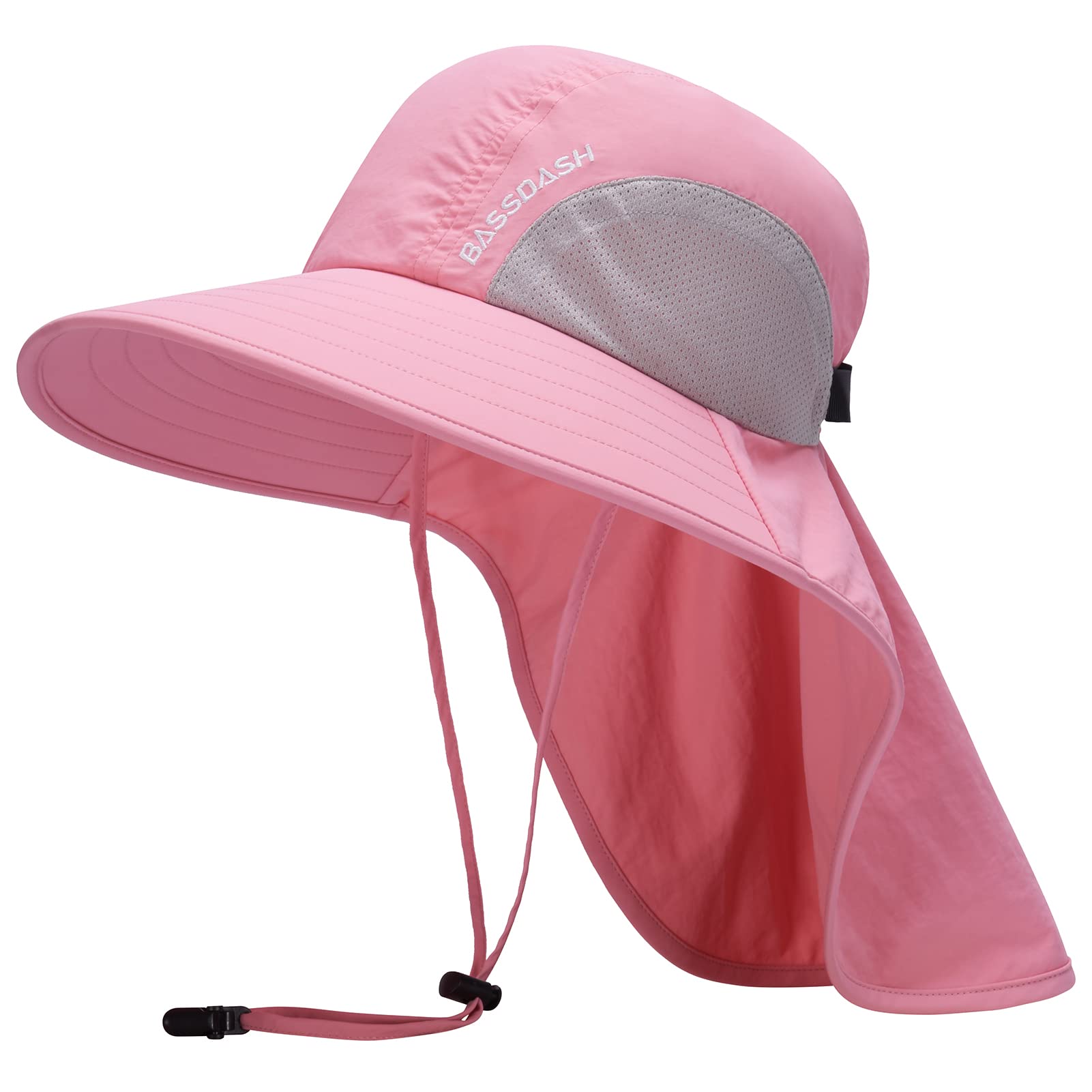 

Bassdash Fishing UV Wide Hat с козырьком от солнца, водоотталкивающей, быстрой рыбалкой и отверстием для хвоста [Bassdash] Шляпа, Защита, Козырек, Шляпа,