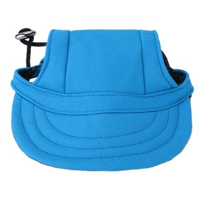 Dog Baseball Hat Sun Protection Comfortable Adjustable Pet Sports Hat with Ear Holes for Small