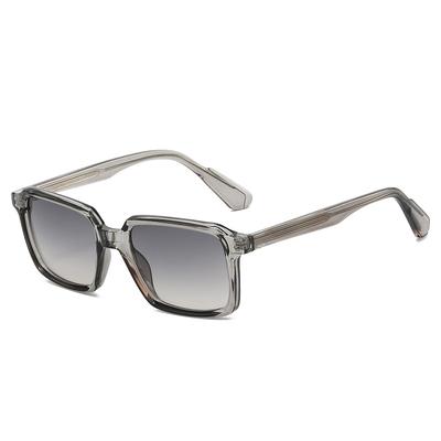 62118 Vintage Square Sunglasses for Men Women, Retro Stylish UV400 Sun Glasses with Metal Pins, Fashion Trendy Shades 603405