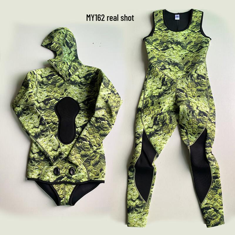 Pulian Thermal Diving Wetsuit Two-Piece Set