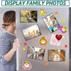 5Pcs 4.5x6.5Inch Black Magnetic Picture Frames with Clear Photo Pocket For Refrigerator Room Decor Home Decor Art Frame