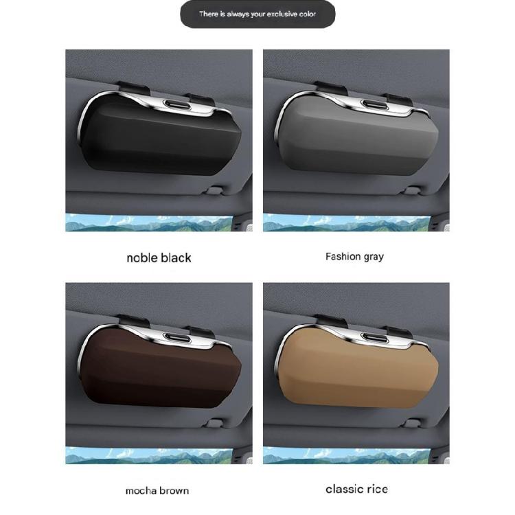 Driving  Car Sun Sunvisor Sunglasses Holder Clip Secure Antislip Grip No View Obstruction Large Capacity Storage