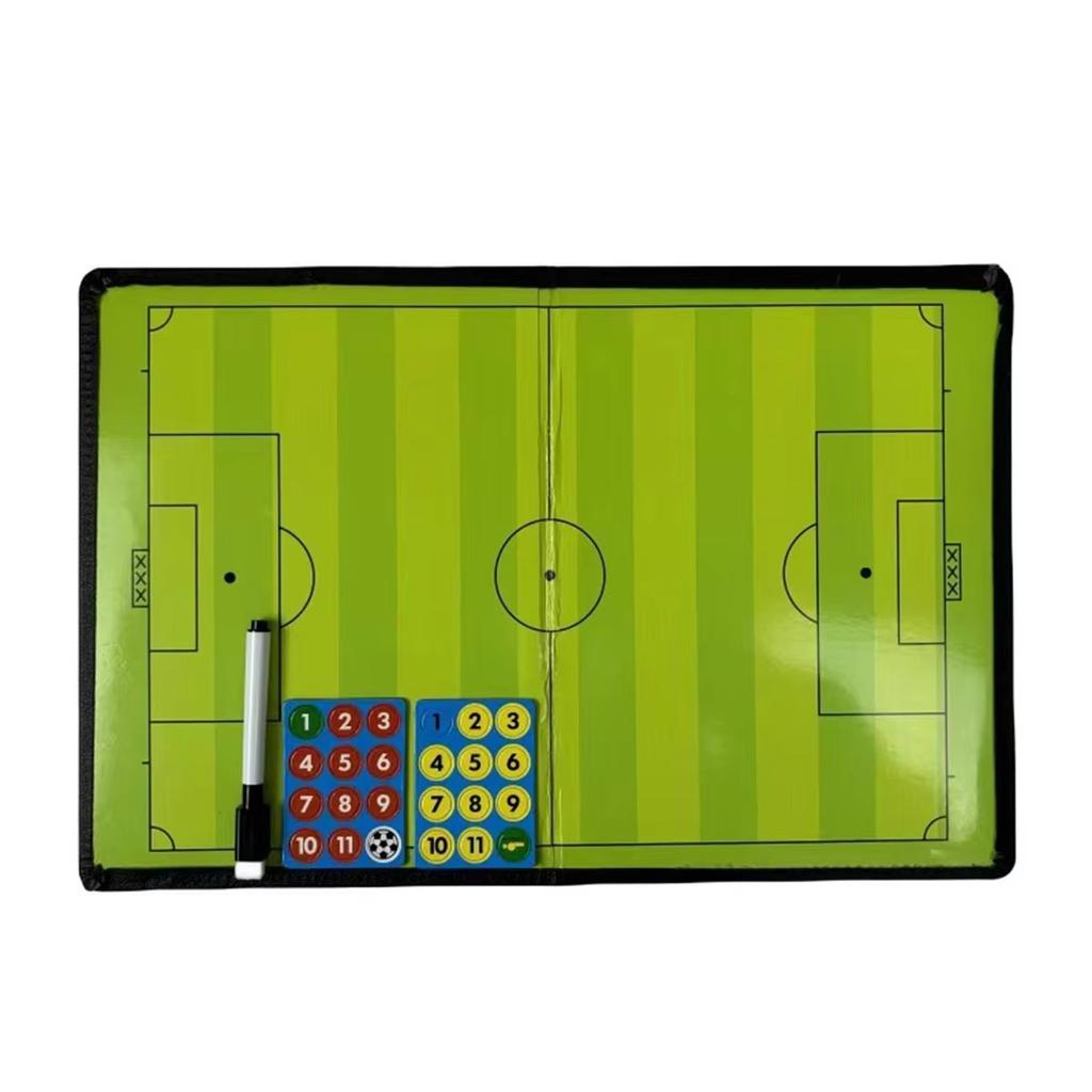 1PC Football Basketball Tactical Board Foldable Wipeable Coaching Board Training Equipment