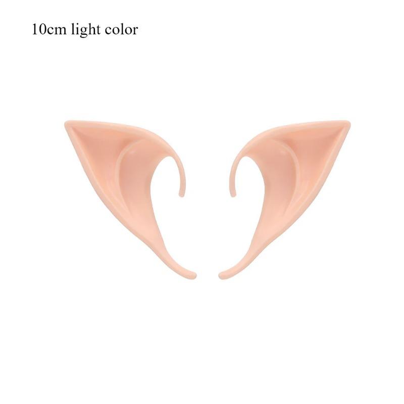 Exquisite Latex Elf Ears for Mystical Fairy and Angel Cosplay Halloween Costume Accessories Photo Props Ideal for Adults