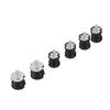 6pcs Shock Mounts Isolator Buffer Mounts Black Replacement Parts  Chainsaw Maintenance