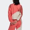 Adidas Originals Adicolor Color Block Logo Sports Stand Collar Short Jacket Women Jacket Pink HC4621