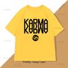 Kpop Korean Karma Album T Shirt SKZ World Tour 2025 TShirt Men Women Soft Comfortable Tshirt Casual Cotton Short Sleeve Tops