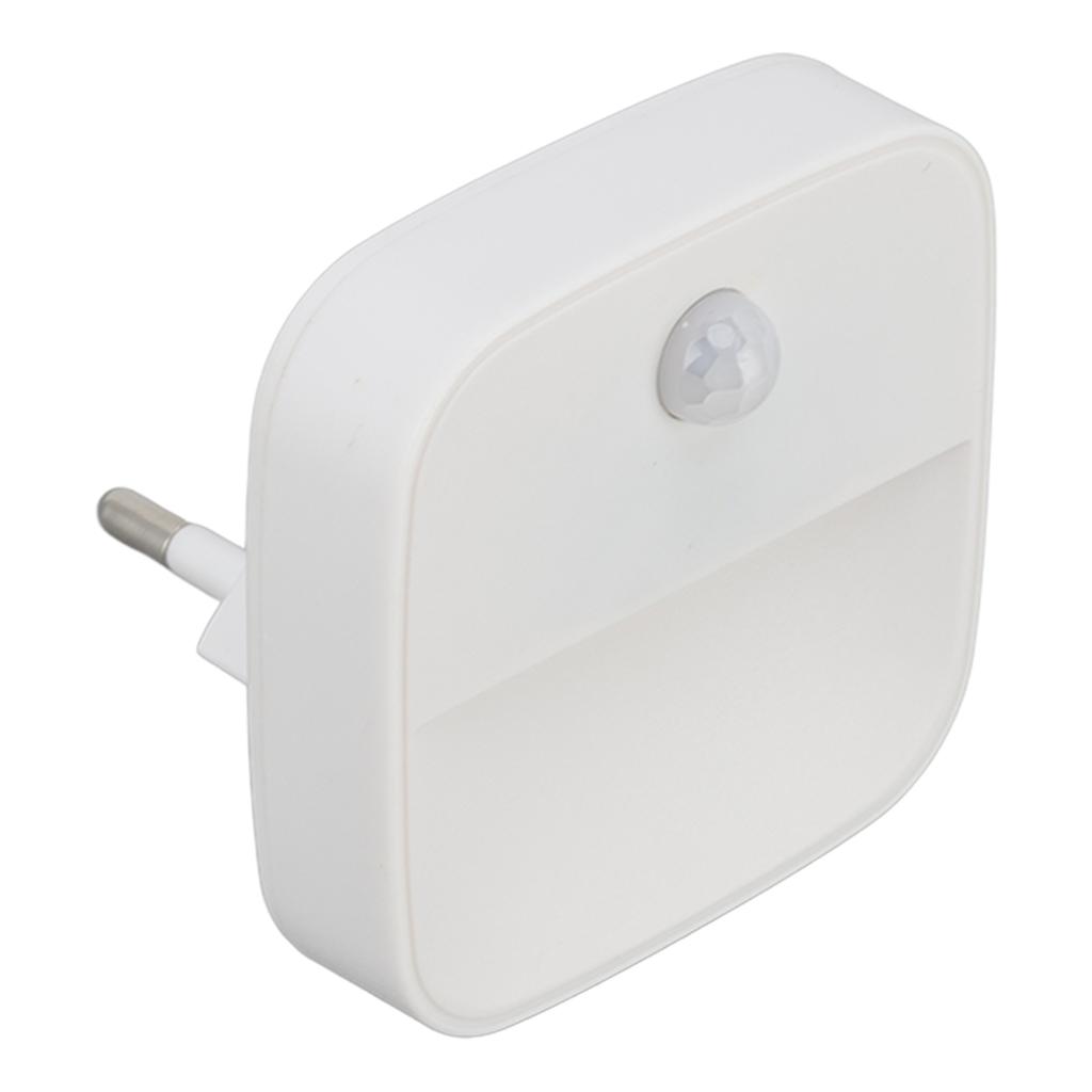 Motion Sensor 0.2W Night Light Warm Light ABS Night Lights Plug In Body Sensor Lamp for Hallway