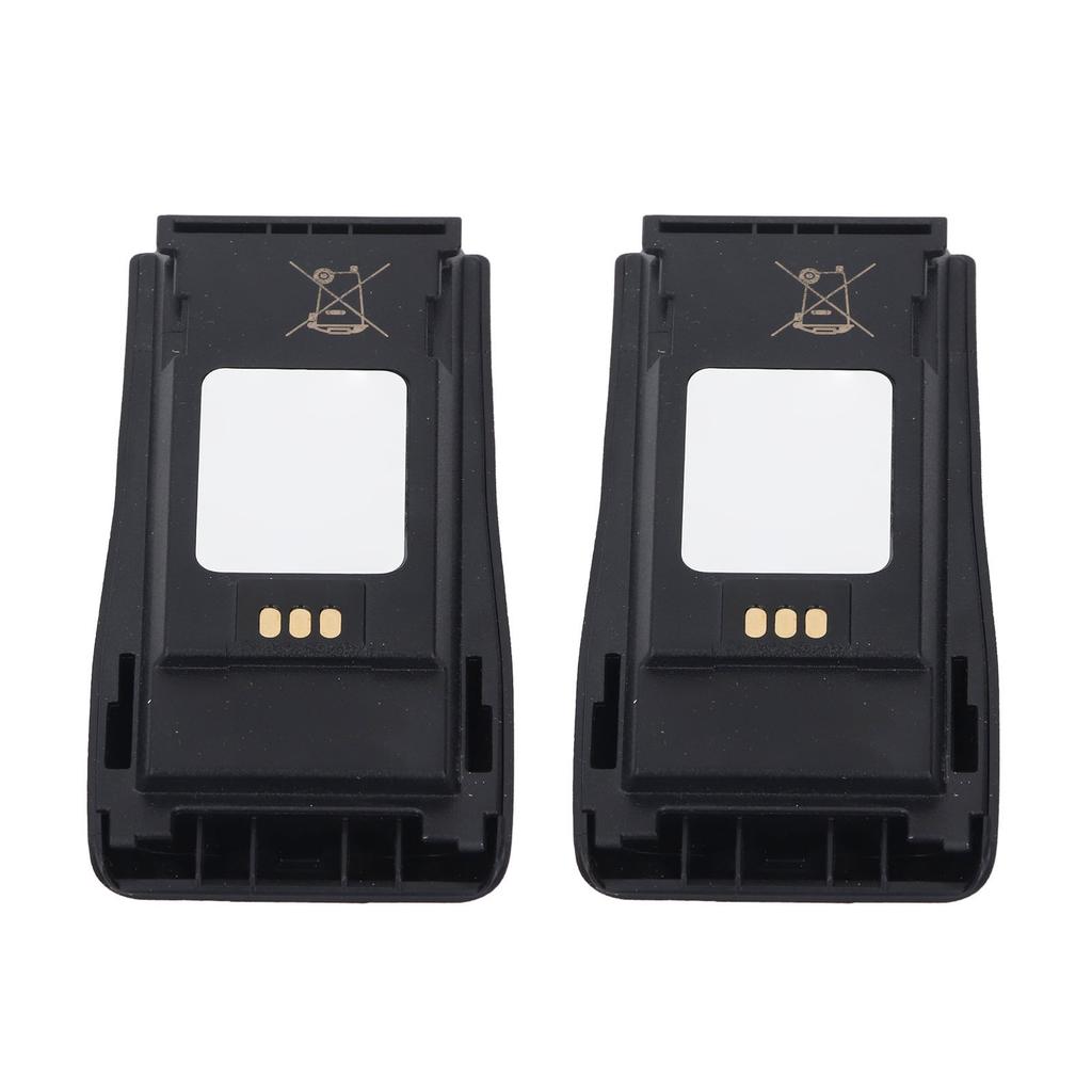 1 Paar Zwei-Wege-Intercom-Akku 7,2 V IP68 Wasserdicht 1300 mAh Lithium-Ionen-Akku mit Clips für EP45