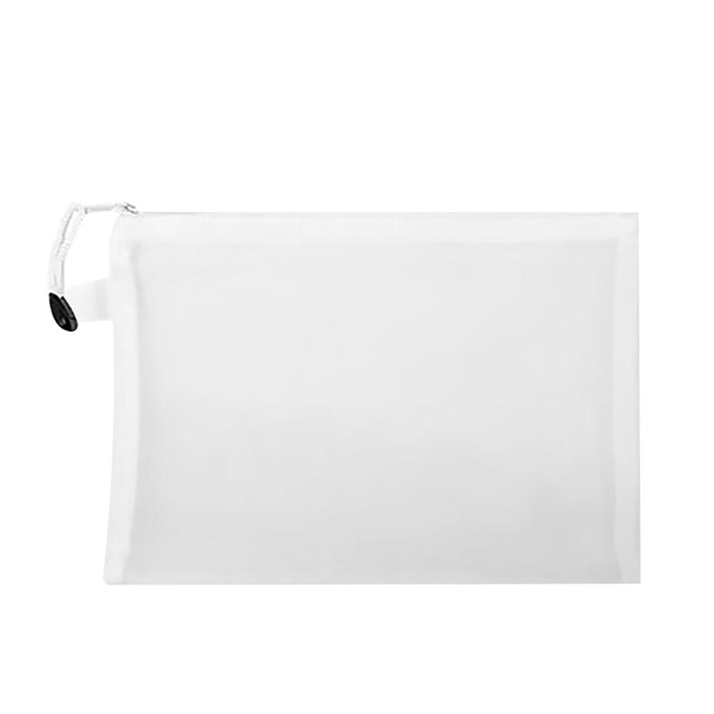Transparent Mesh File Bag Nylon Pencil Case New Pen Bag  Office
