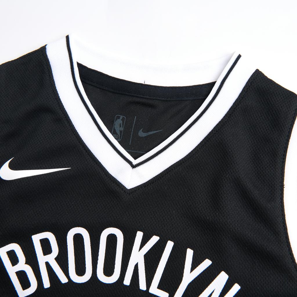 Nike X NBA Collaboration Vest Brooklyn Nets Harden V-Neck Fashion Comfortable Sports Sleeveless Kids Tops Black 3Z2B3BZ6P-NYNJH