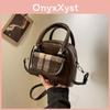 Stylish Casual Korean Shoulder Bag For Women Trendy Crossbody Purse In Black Brown