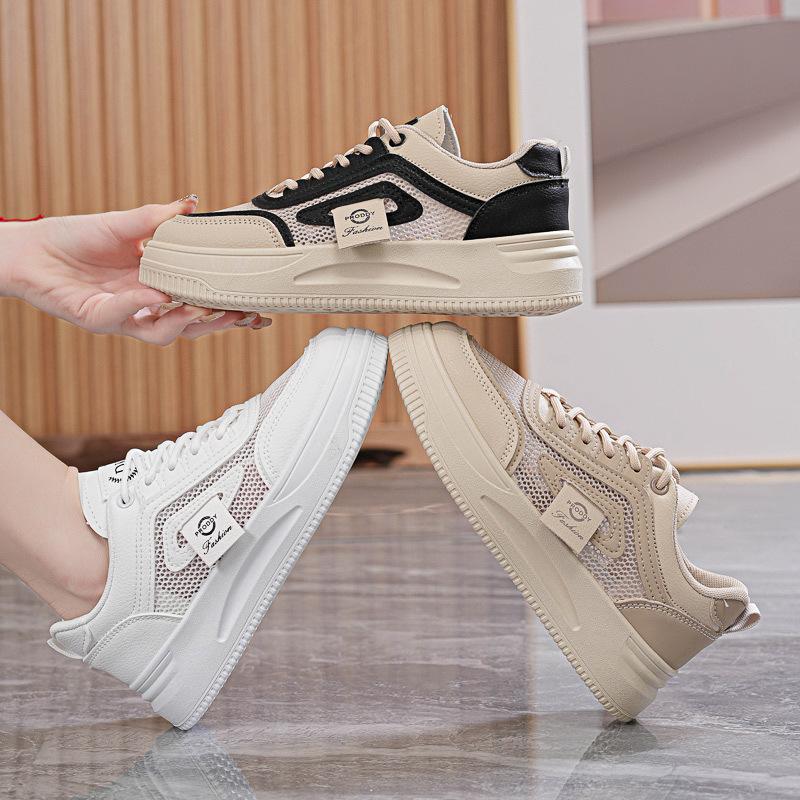 Summer new mesh heightening breathable casual shoes ins student tide street XYP