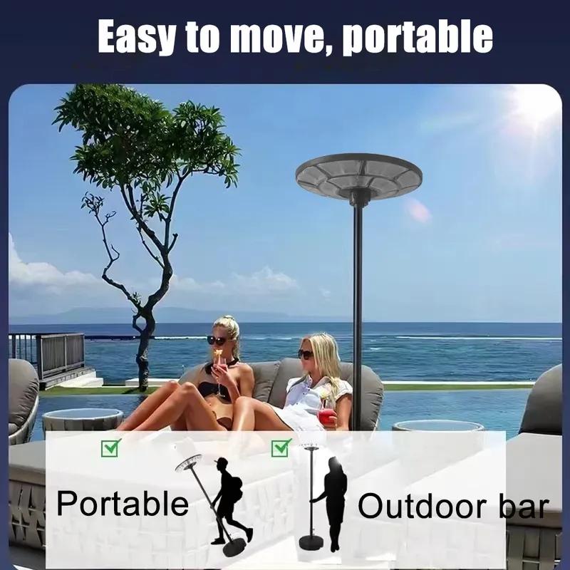 Portable Solar Floor Lights Motion Sensor Solar Garden light Solar Street Lamp Outdoor Emergency Waterproof for Parking Yard
