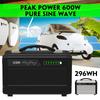 300WH Energy Storage Portable Power Solar Generator Inverter EU Plug New 250*159*158mm