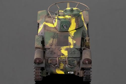 PLATZ/MONO Dragon 1/35 Scale Tanks of the World 7 WWII Type 97 Chi-Ha Early Model Plastic Model Kit MD007 (Tank)
