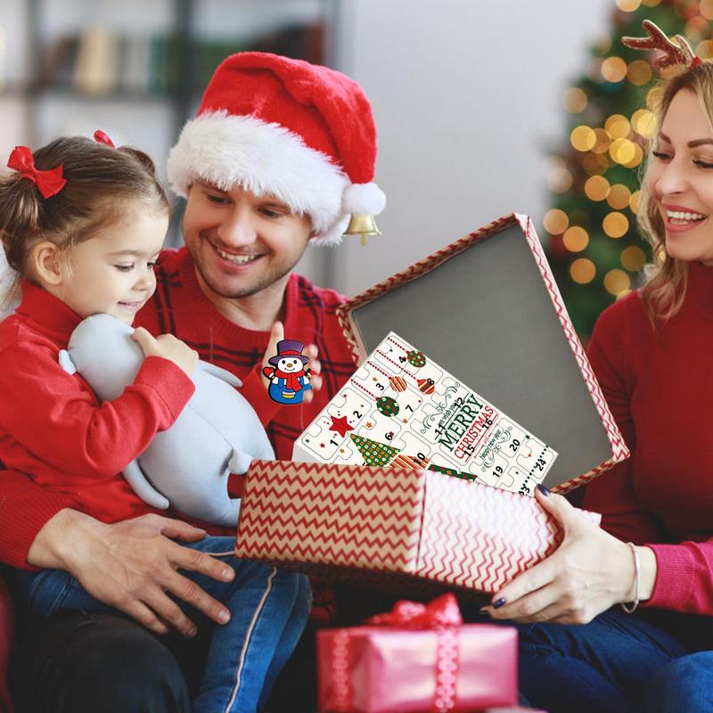 Christmas Countdown 24 Days Collectible Ornaments Christmas Holiday Countdown For Kids Children Girls Family Friends Party