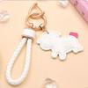 Cartoon Goat Pendant Wrist Strap Lamb Bag Charm Kawaii Goat Car Keychain  Year of The Horse