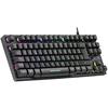 Clavier Gaming - MARS GAMING - MKTKLPT - H-Mécanique - Éclairage RGB - Antighosting - Portugais