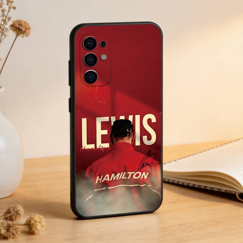 44 L-Lewis H-Hamilton-S Phone Case Black Silicone Soft For Samsung S25,S24,S21,S22,S23,S30,Ultra,S20,Plus,Fe,Lite Samsung S30Ultra5G