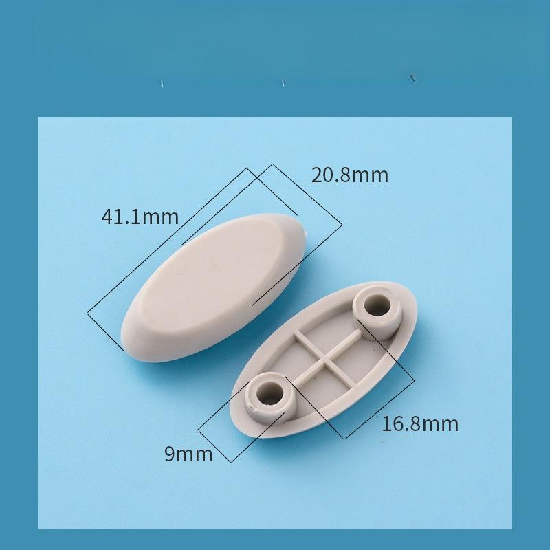 1 Stk. WC-Deckel-Dämpfer Brandneu WC-Sitz-Dämpfer Gummipads Puffer Pack Weiß Anschlagpuffer Universaltyp Stoßdämpfer