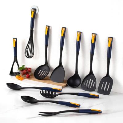 Küchen Silikon Kochwerkzeug Set Utensil Antihaft Kochgeschirr Suppenlöffel Sieb Bratwender Schaufel Schneebesen Küchengeschirr