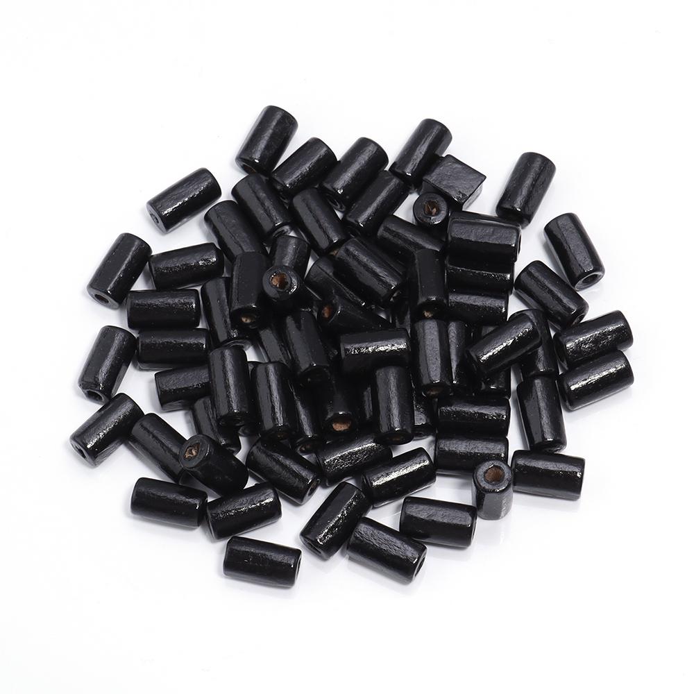 

Natural Wooden Beads Maple Multi size Cylindrical Loose Beads For Jewelry Making Diy Bracelet Kid s Toy Accessories wholesale 5x8mm 400Pcs чёрный